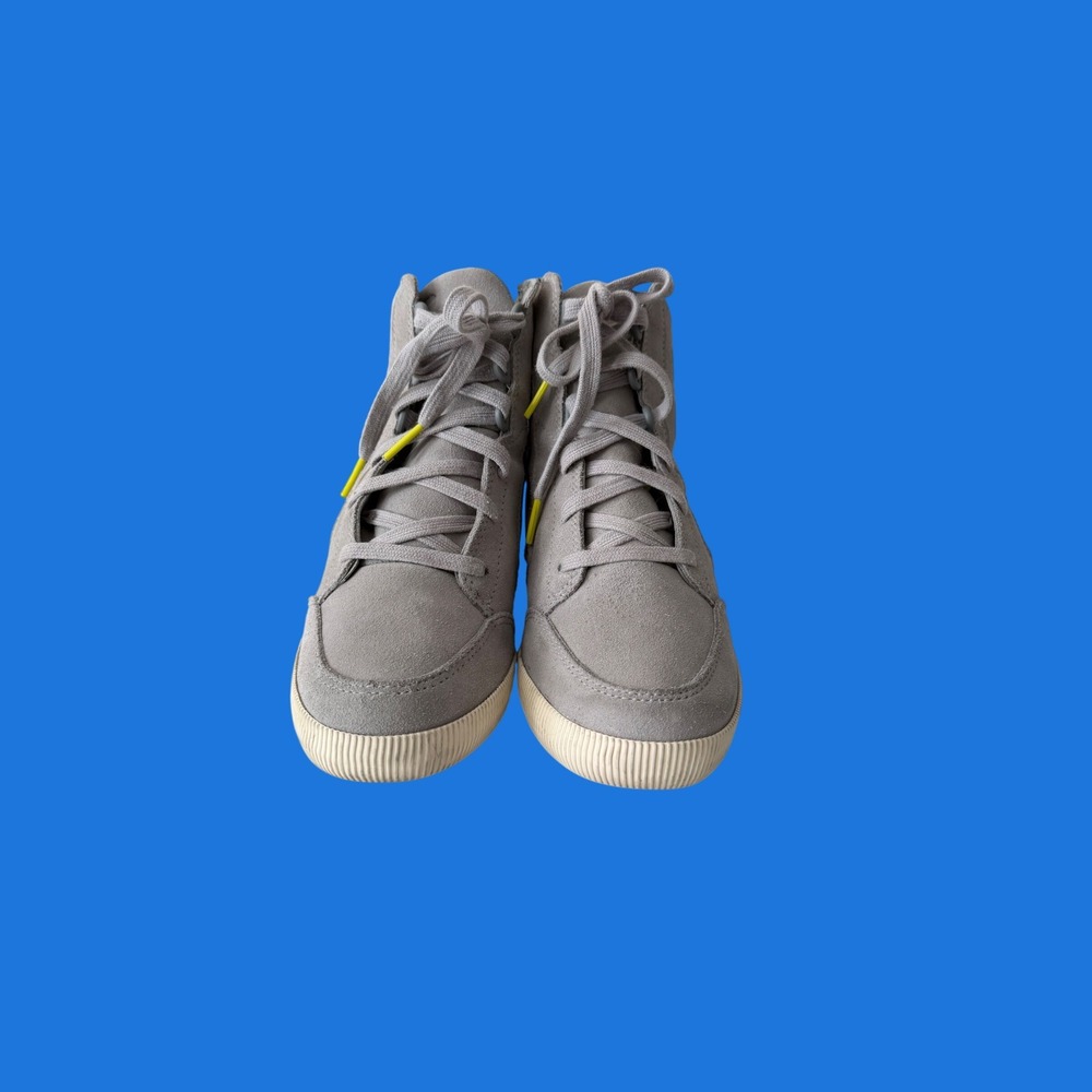 Sorel Out N About III Classic Wedge Sneaker Quarry Grey Womens 8.5 NL4443-081